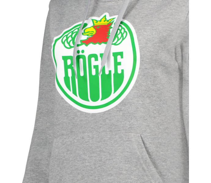 Rögle Logo W hoodie Grå