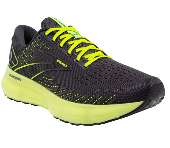 Brooks GLYCERIN 20 RUN VISIBLE LÖPARSKOR Svart