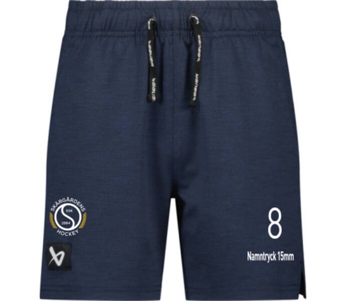 Bauer Hockey TEAM KNIT SHORT-YTH Blå