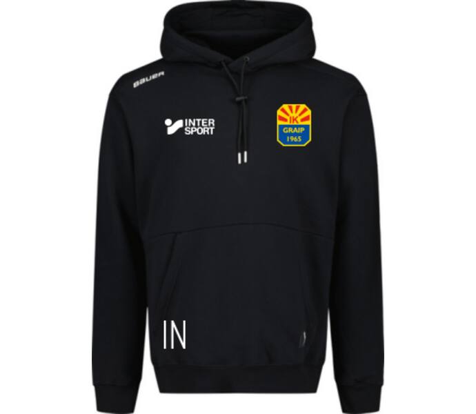 Bauer Hockey TEAM ULTIMATE HOODIE-SR Svart