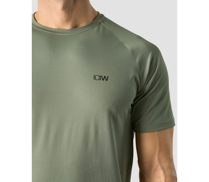 ICANIWILL Stride Raglan M träningst-shirt Grön