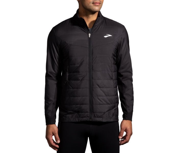 Brooks SHIELD HYBRID JACKET 2.0 LÖPARJACKA Svart