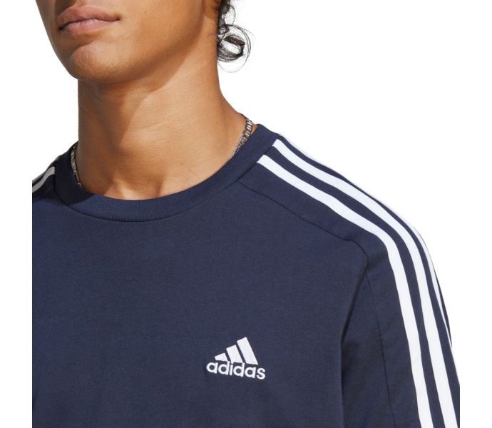 adidas Essentials 3-stripes M t-shirt Blå