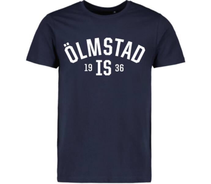 CLEAR COLLAR Regular W t-shirt Blå