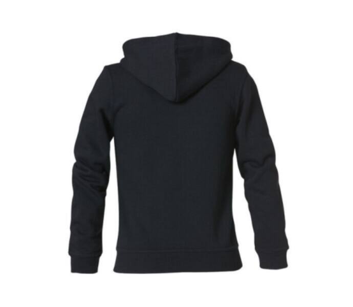 CLEAR COLLAR Raglan M Hoody Svart