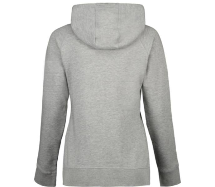 CLEAR COLLAR Raglan W Hoody Grå