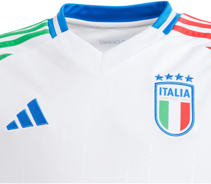 adidas Italy 24 Away JR matchtröja Vit