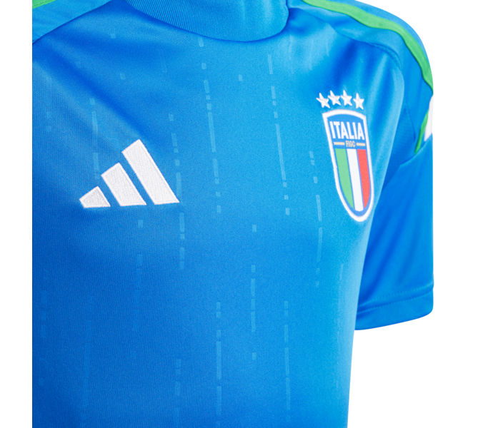 adidas Italy 24 Home JR matchtröja Blå