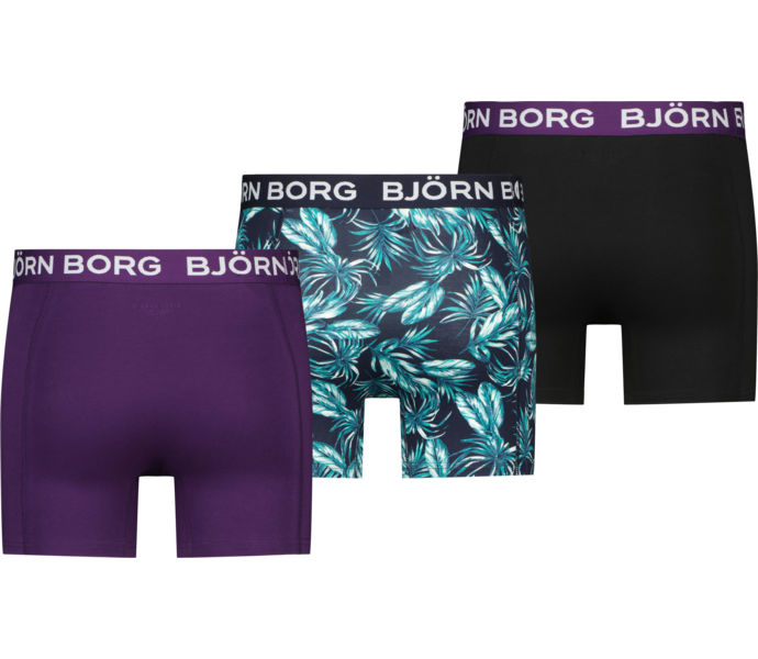 Björn Borg Cotton Stretch 3-pack kalsonger Blå