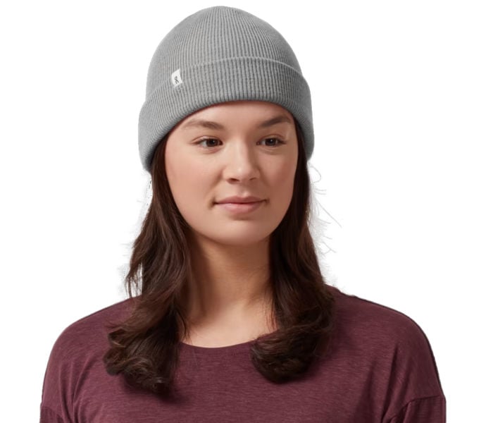 ON MERINO BEANIE LÖPARMÖSSA Grå