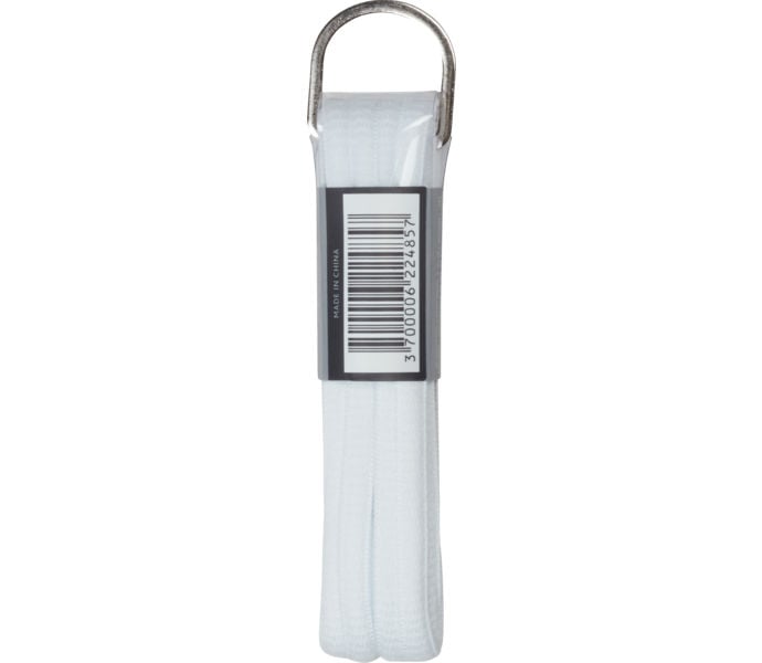 The Footlab SKOBAND OVAL 120CM SKOSNÖREN Vit