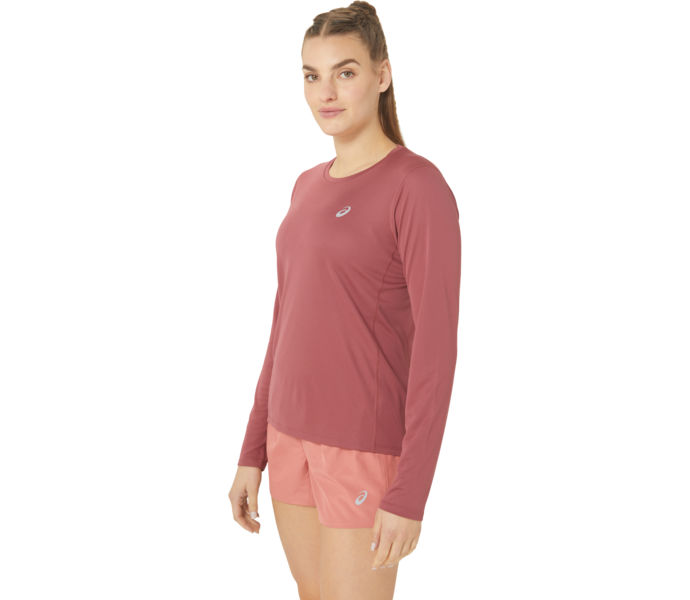 Asics CORE LS TOP LÖPARTRÖJA Rosa