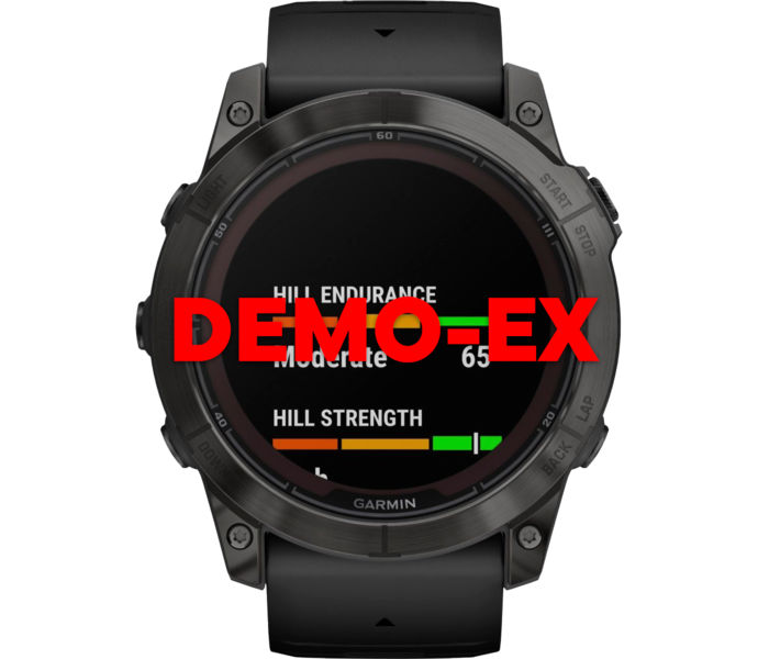 Garmin FENIX 7 PRO SAPPHIRE SOLAR DEMO LÖPARKLOCKA Svart