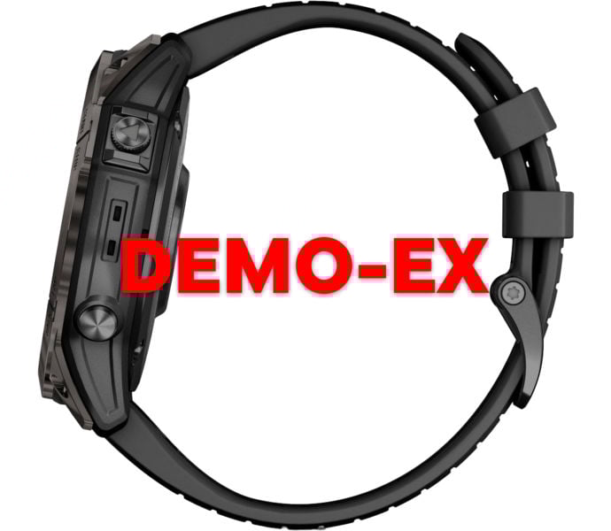 Garmin FENIX 7 PRO SAPPHIRE SOLAR DEMO LÖPARKLOCKA Svart