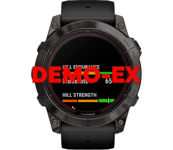 Garmin FENIX 7 PRO SAPPHIRE SOLAR DEMO LÖPARKLOCKA Svart