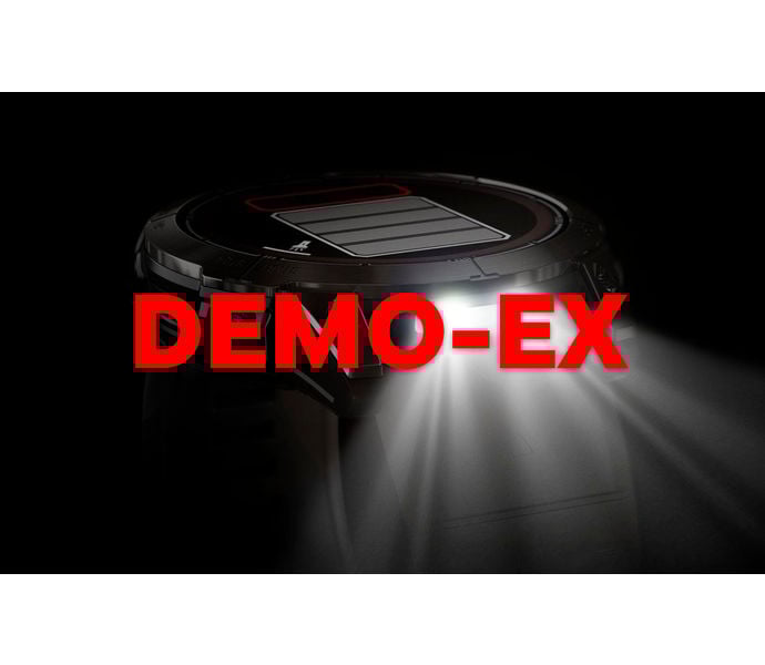 Garmin FENIX 7 PRO SAPPHIRE SOLAR DEMO LÖPARKLOCKA Svart