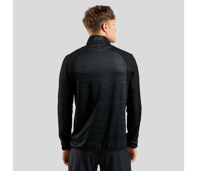 Odlo RUN EASY WARM HYBRID LÖPARJACKA Svart