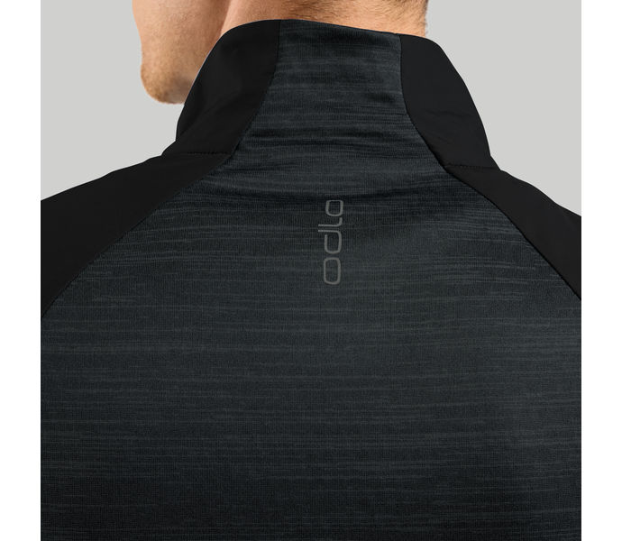Odlo RUN EASY WARM HYBRID LÖPARJACKA Svart