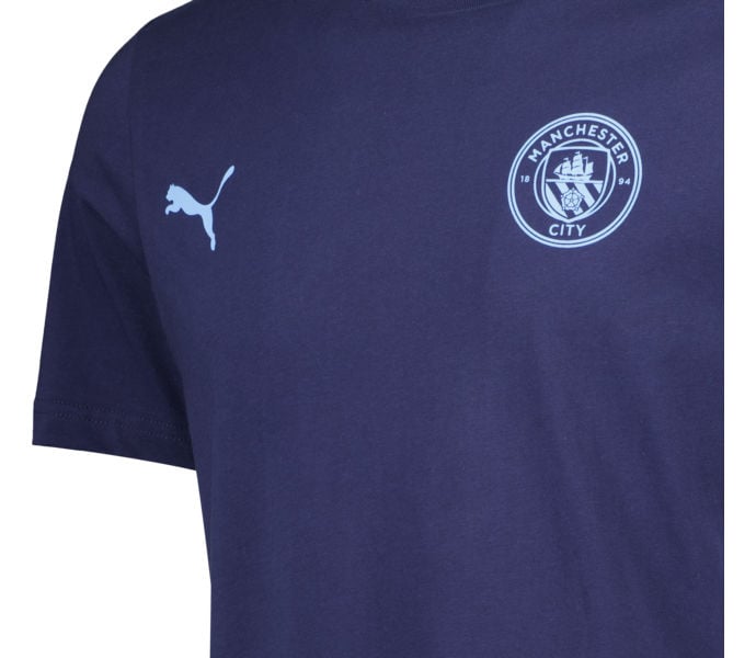 Puma Manchester City Essential t-shirt Blå
