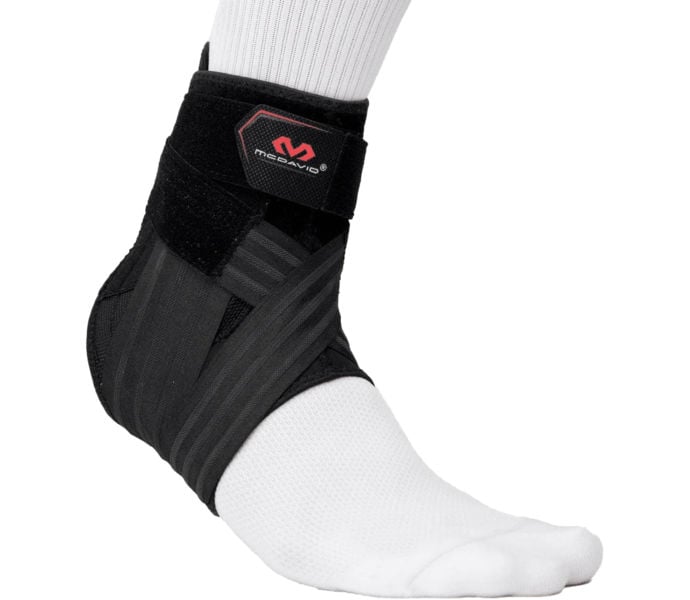 McDavid PHANTOM 3+ ANKLE FOTLEDSSTÖD Svart