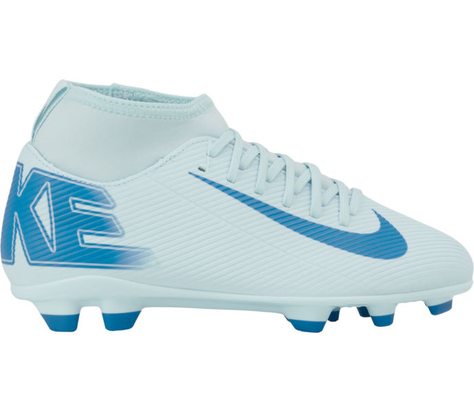 Mercurial Superfly 10 Club FG/MG JR fotbollsskor Dam GLACIER BLUE/BLACK 6