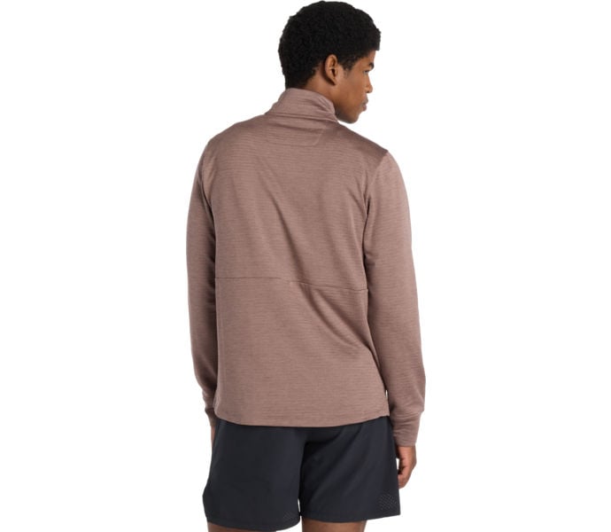 New Balance HEAT GRID HALF ZIP LÖPARTRÖJA Brun