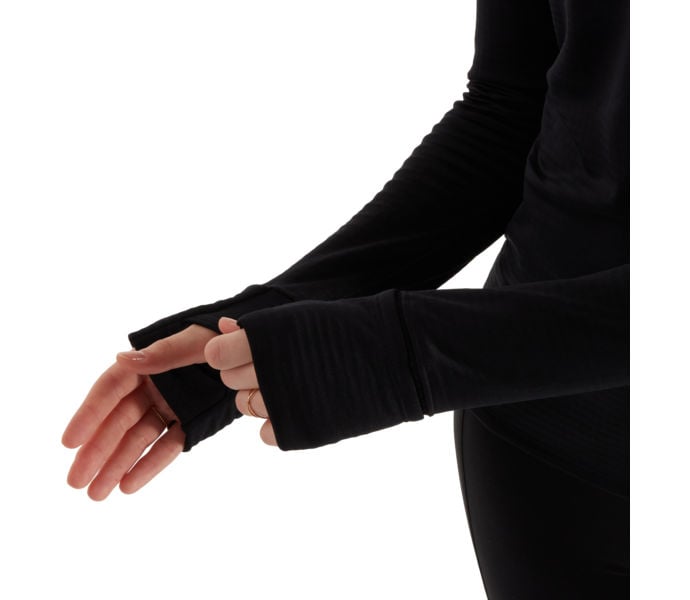 New Balance ATHLETICS HEAT GRID HALF ZIP LÖPARTRÖJA Svart