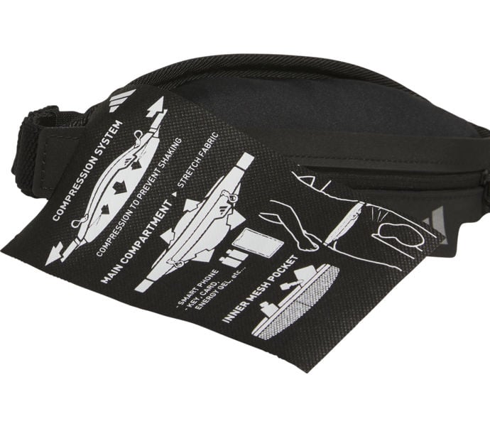 adidas RUN BELT LÖPARBÄLTE Svart