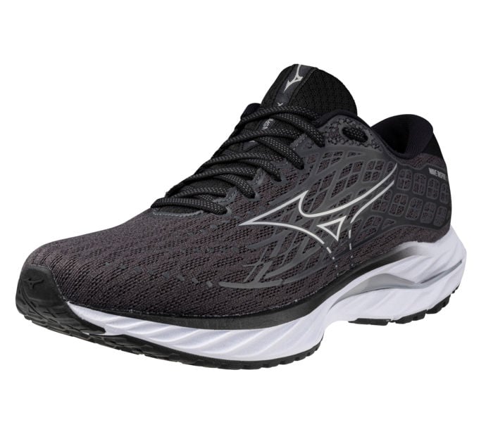 MIZUNO WAV INSPIRE 20 WIDE 2E LÖPARSKOR Svart