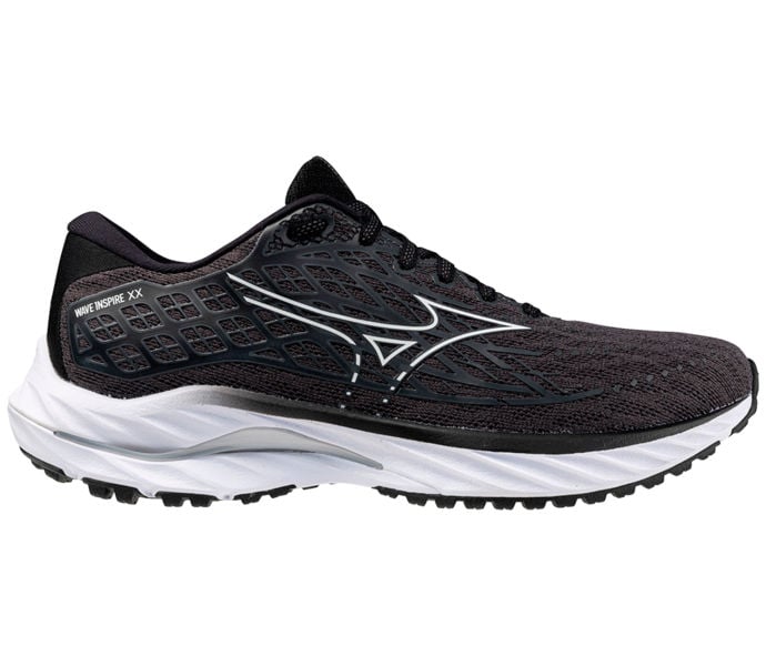 MIZUNO WAVE INSPIRE 20 WIDE D LÖPARSKOR Svart