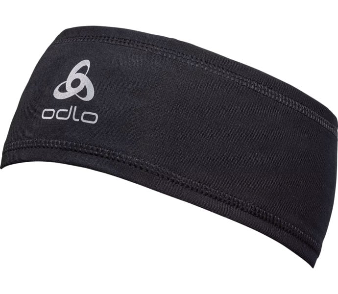 Odlo POLYKNIT HEADBAND WARM ECO PANNBAND Svart