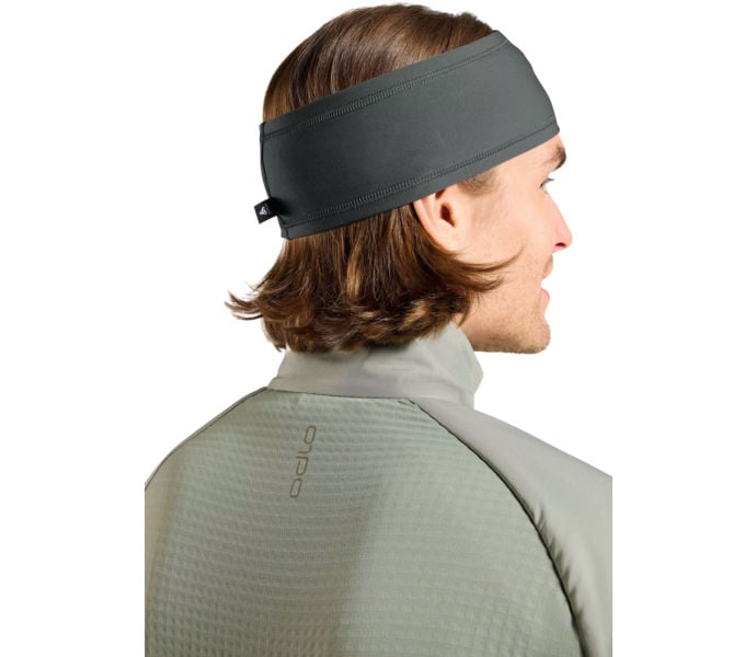 Odlo POLYKNIT HEADBAND WARM ECO PANNBAND Grå