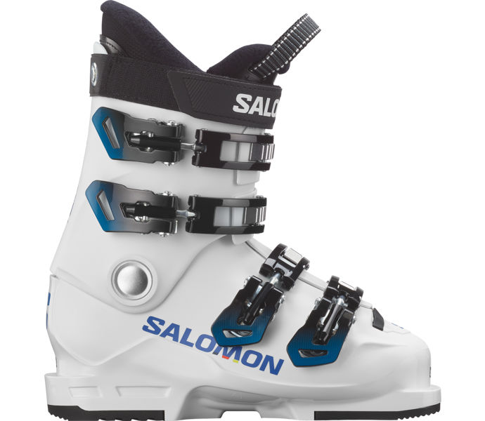 S/Race 60T L JR alpinpjäxor Barn White/White/Process Blue 22.5