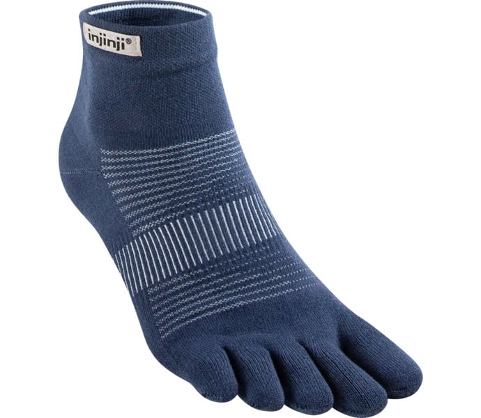 Injinji RUN LIGHTWEIGHT MINI CREW TÅSTRUMPOR Blå
