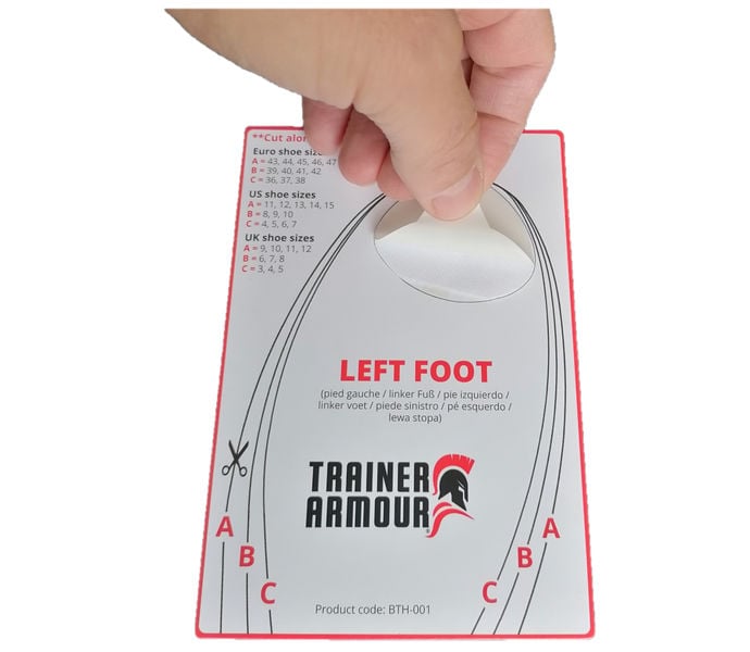 TRAINER ARMOUR BIG TOE HOLE PREVENTER Vit