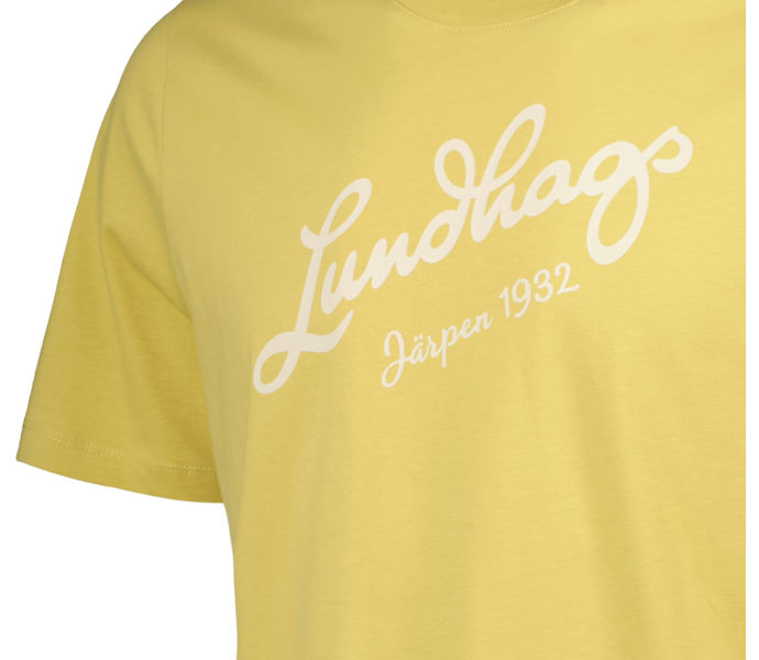 Lundhags Järpen Logo M t-shirt Gul