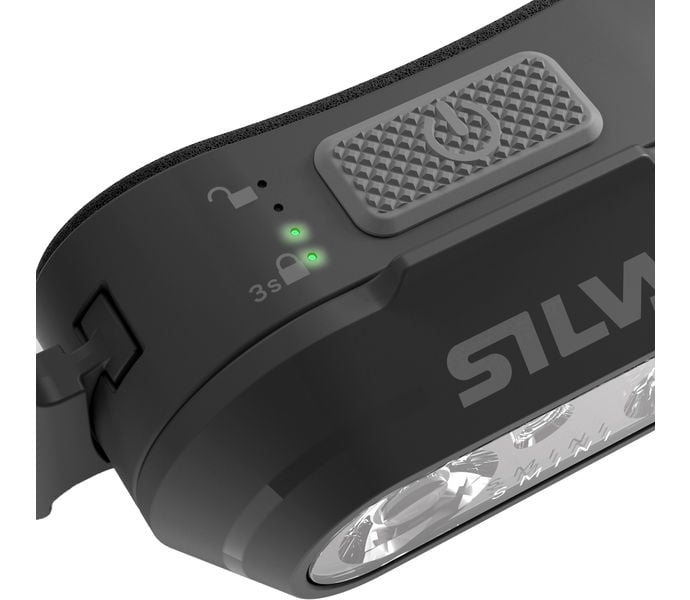 Silva SMINI FLY BLACK PANNLAMPA Svart