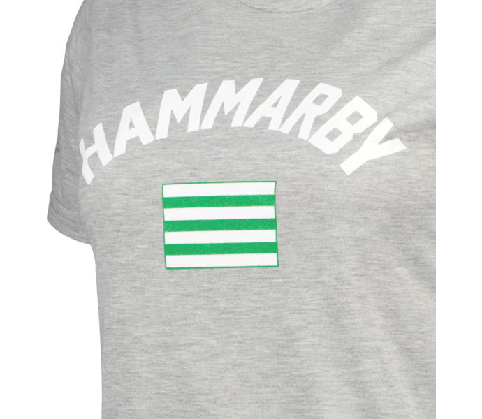 Hammarby  FLAG T-SHIRT W Grå