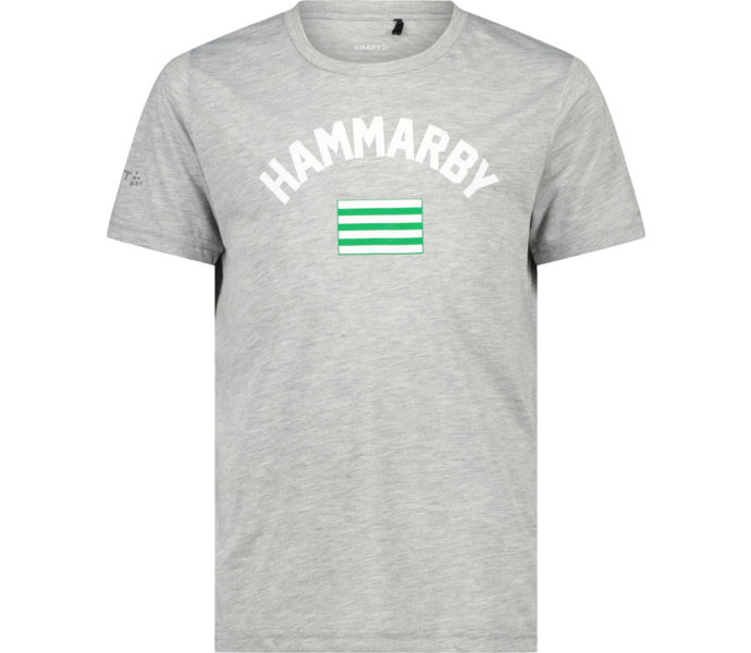 Hammarby FLAG T-SHIRT JR Grå