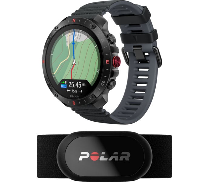 Polar GRIT X2 PRO HR TRÄNINGSKLOCKA Svart