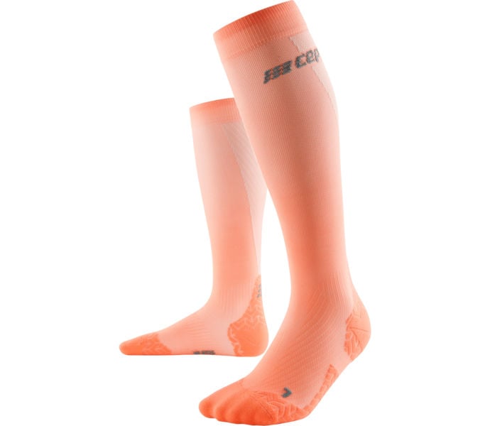 CEP ULTRALIGHT SOCKS TALL V3 KOMPRESSIONSSTRUMPA Orange