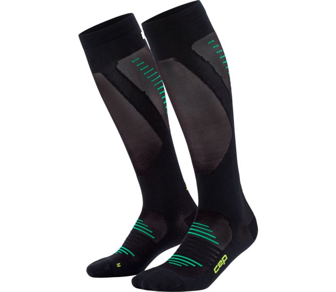 CEP ULTRALIGHT SOCKS TALL V3 KOMPRESSIONSSTRUMPOR Svart