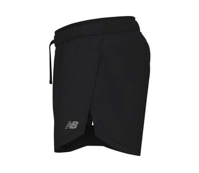 New Balance RC Seamless Split Short 3 Inch Löparshorts Svart