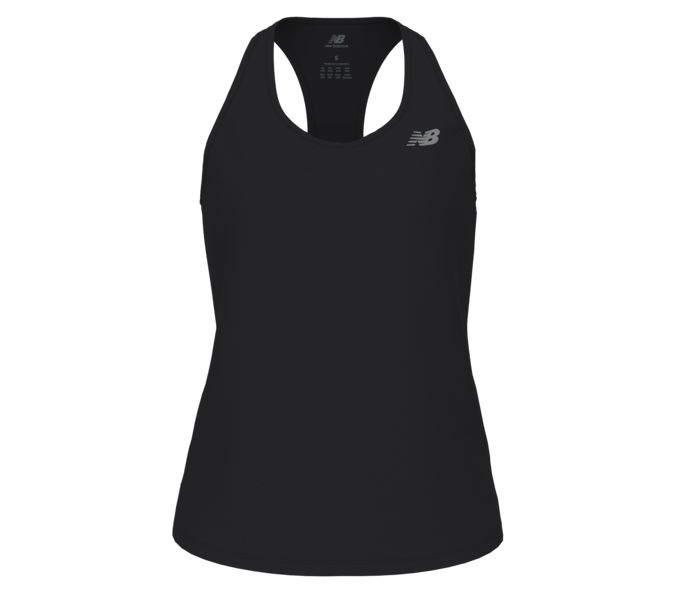 New Balance Athletics Tank Löparlinne Svart