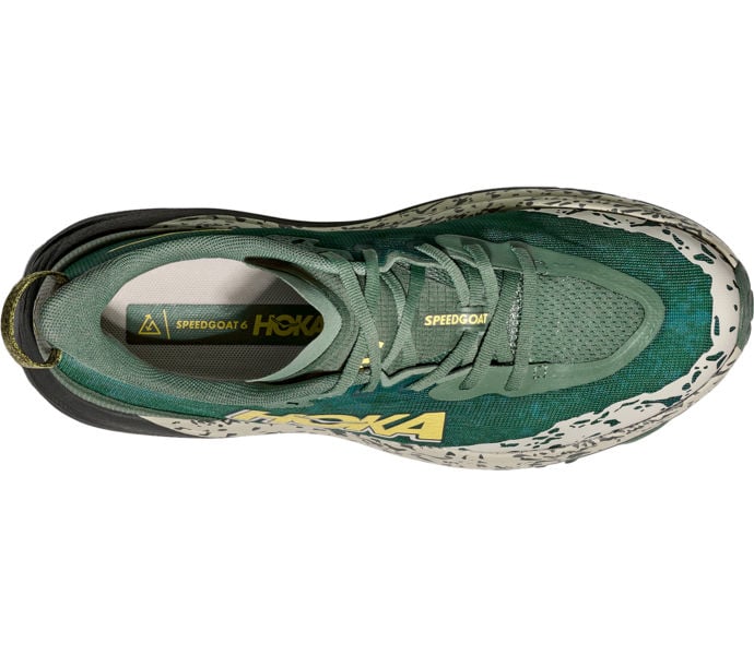 HOKA ONE ONE SPEEDGOAT 6 WIDE TERRÄNGSKOR Grön
