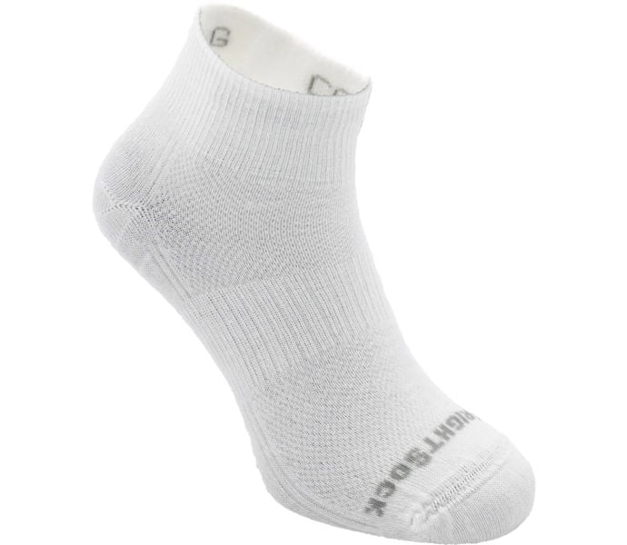 Wrightsock COOLMESH 2 QTR LÖPARSTRUMPA Vit