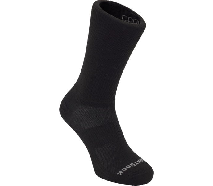 Wrightsock COOLMESH 2 CREW LÖPARSTRUMPA Svart