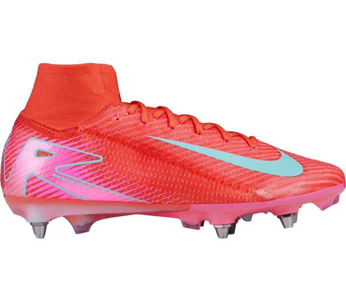 Zoom Mercurial Superfly 10 Elite Pro SG fotbollsskor Unisex EMBER GLOW/AURORA GREEN 8.5