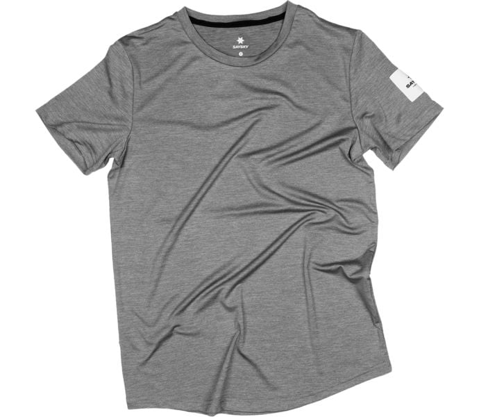 SAYSKY CLEAN PACE T-SHIRT LÖPARTRÖJA Grå