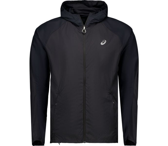 Asics ROAD PACKABLE JACKET LÖPARJACKA Svart